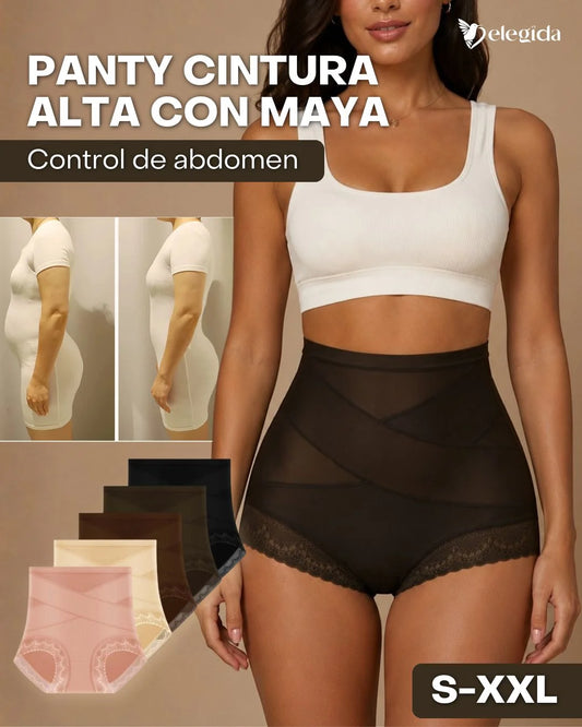 #21 Calzón tiro alto control de abdomen