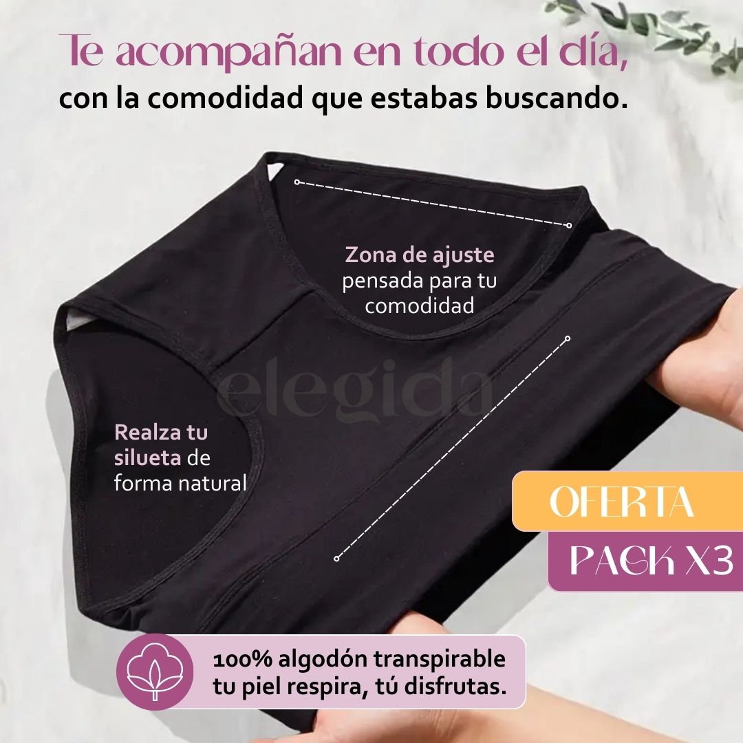 Panty de algodón con compresión suave – Tan cómodo que se olvida que lo tiene puesto. (Copy)