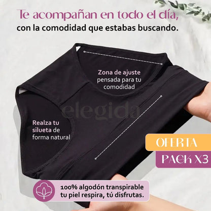 Panty de algodón con compresión suave – Tan cómodo que se olvida que lo tiene puesto. (Copy)