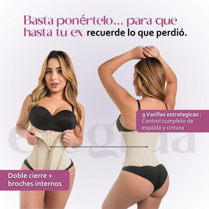 Cinturilla Moldeadora “Cintura Definida” Van a pensar que pasaste por bisturí… pero son las 9 varillas las que hacen el trabajo.