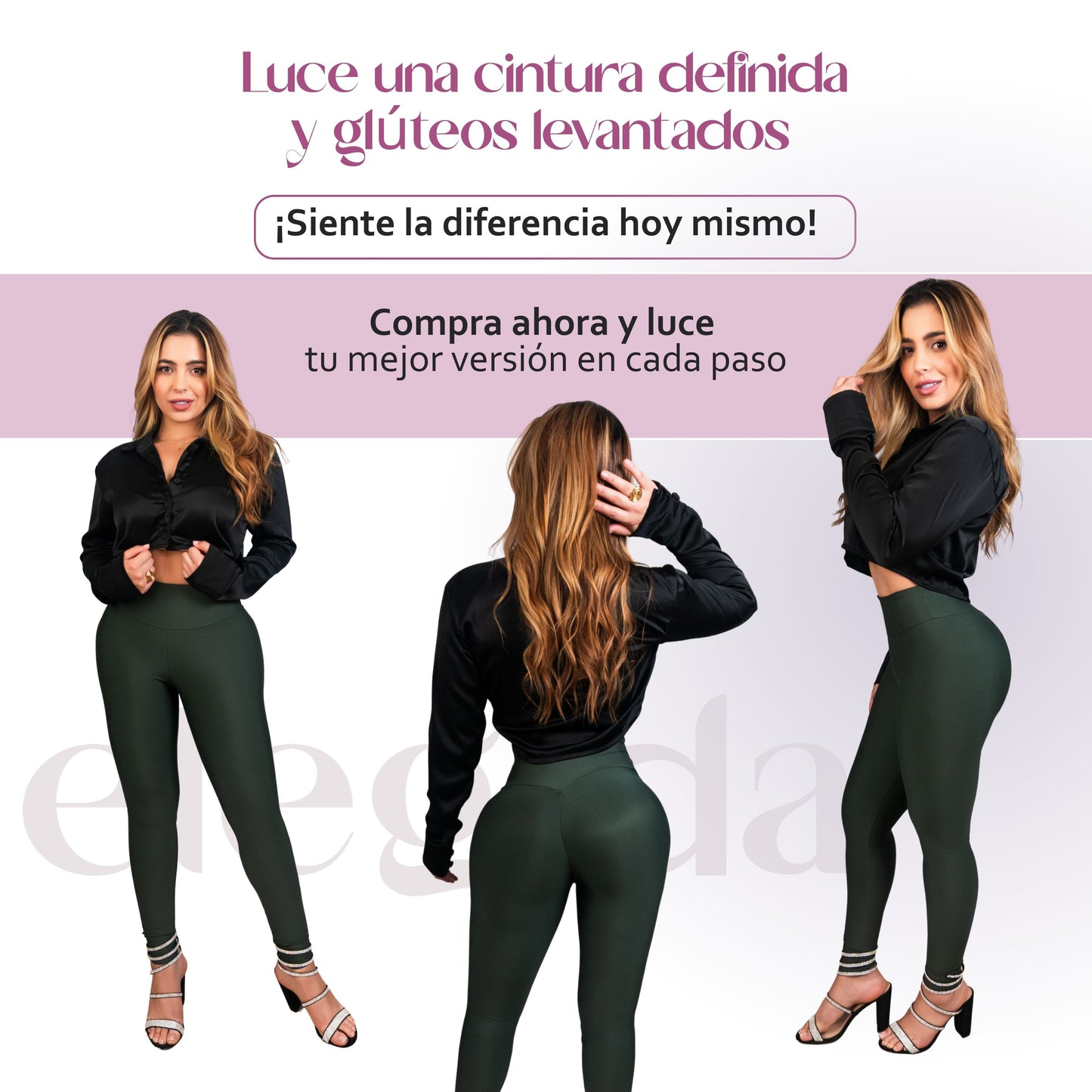 Legging reductor y moldeador – ¡Luce como si te hubieras operado, pero sin dolor ni gastos innecesarios!