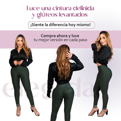 Legging reductor y moldeador – ¡Luce como si te hubieras operado, pero sin dolor ni gastos innecesarios!