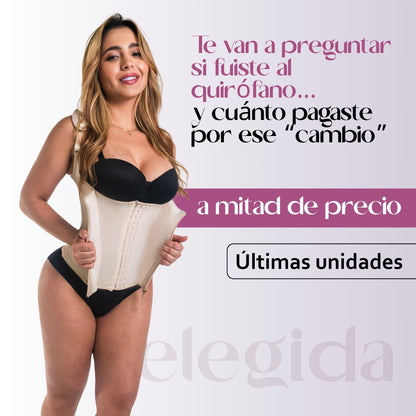 Chaleco Moldeador “Figura Esculpida” Van a jurar que te operaste… pero es el chaleco el que hace la magia.