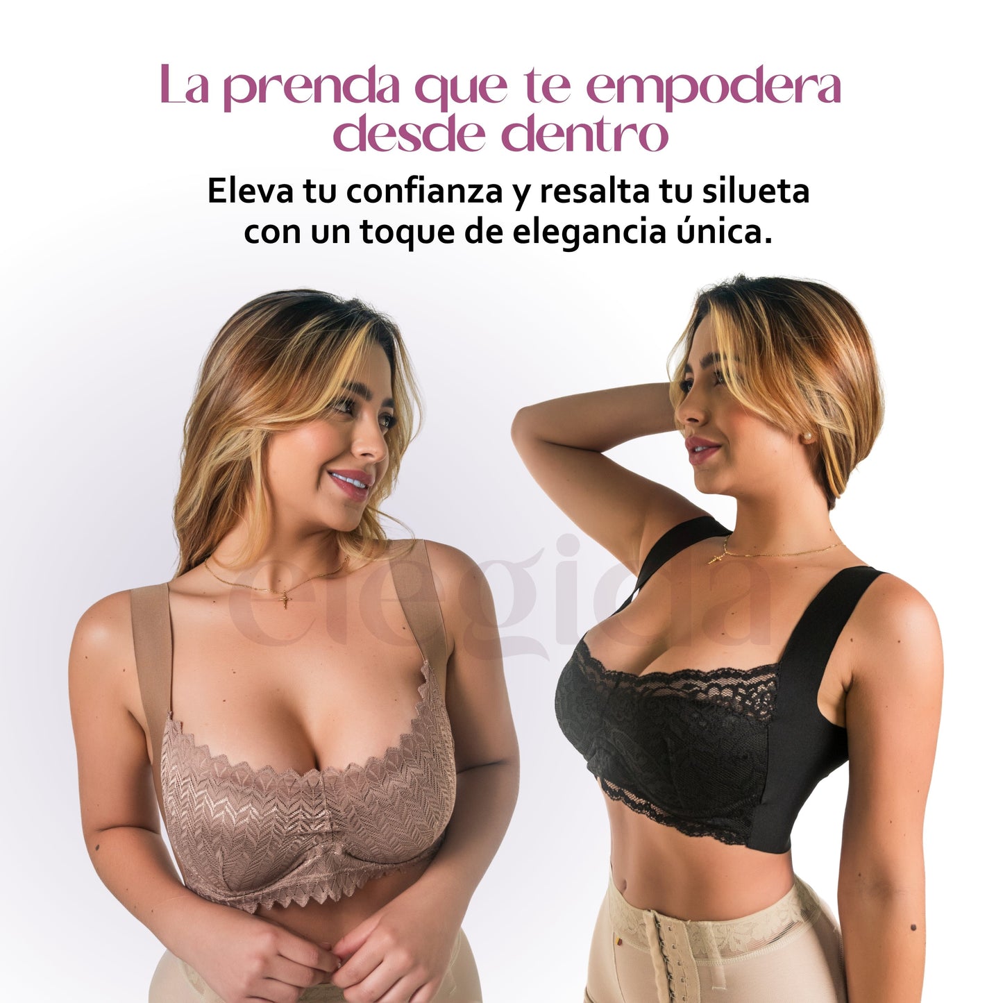 Brasier encaje flexible- Realza tu esencia con delicadeza.
