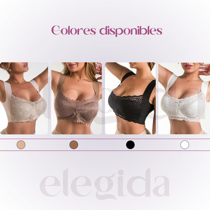 Brasier encaje flexible- Realza tu esencia con delicadeza.