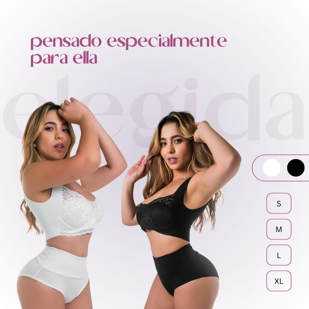 Panty de algodón con compresión suave – Tan cómodo que se olvida que lo tiene puesto.