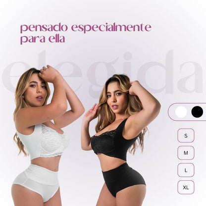 Panty de algodón con compresión suave – Tan cómodo que se olvida que lo tiene puesto.