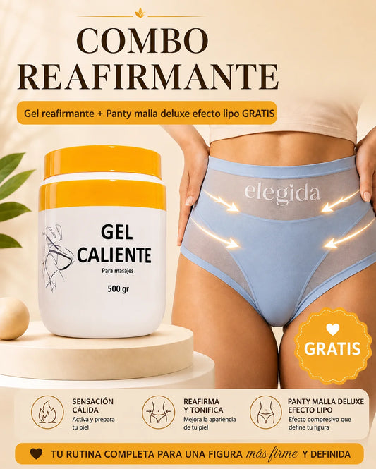 #66 Gel caliente- Panty malla