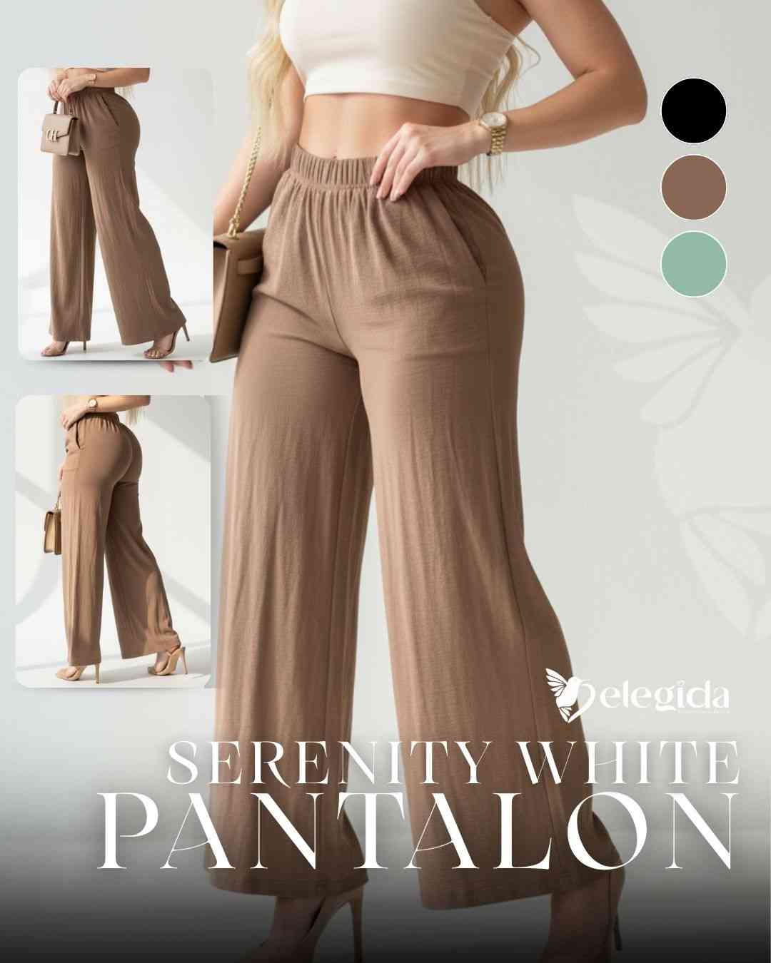 Pantalón Serenity Wide - Marca Elegida