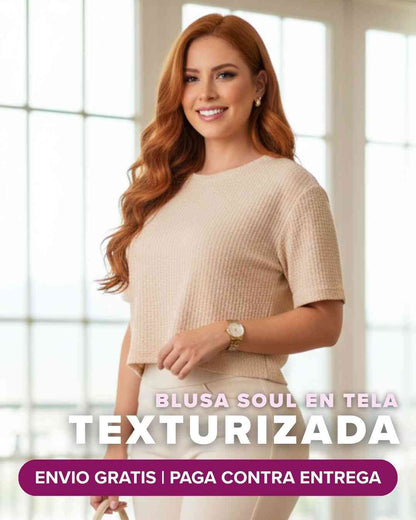 Blusa Textura Premium - Marca Elegida