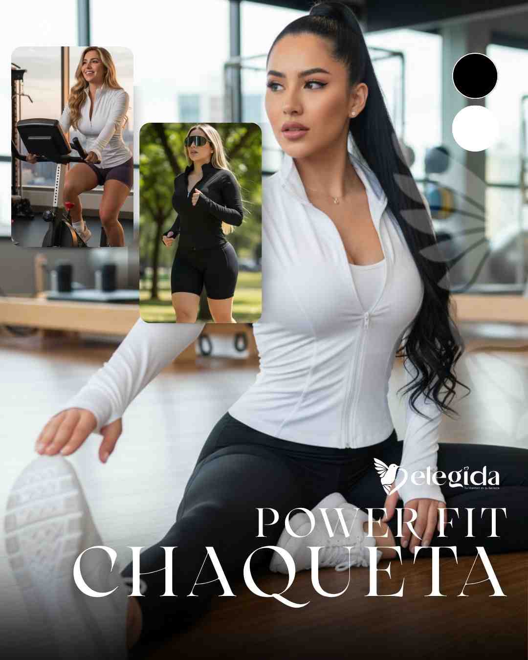 Chaqueta Power Fit de Lujo - Marca Elegida