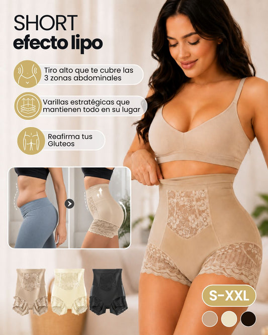 #54  Short de encaje levata cola